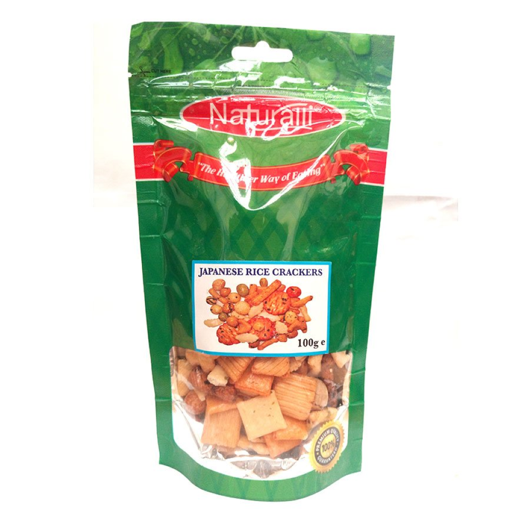 NATURALLI JAPAN RICE CRACKER MIX 100G